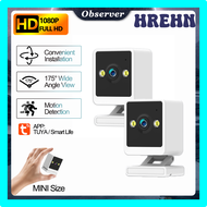 HREHN กล้องวงจรปิดไร้สาย2ชิ้น/ล็อตระบบ WIFI ไร้สายขนาดขนาดเล็กแบบพกพา2MP,การรักษาความปลอดภัยกล้อง IP