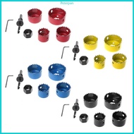 RPAN 6Pcs Hole Circular Saw Set Drill Bit Cutting Cutter Round 32mm 38mm 45mm 54mm