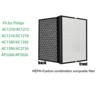 FY1417 Hepa Filter Activated Carbon Filter For  Air Purifier AC12101212121612182726 362*276*38mm