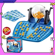 [LzdyyhacMY] Bingo Game Set, Bingo Lottery Game, Vintage Bingo Set, Bingo Machine Toy for Birthday M