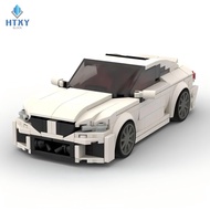 【BMW M2(G87) White】Building Blocks Toys For Kids 387PCS Bricks Assemble the puzzle MOC-177483 Racing