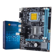 South China Gold Medal Brand New G41 Desktop Computer Motherboard cpu Set Collection Display 771 Qua