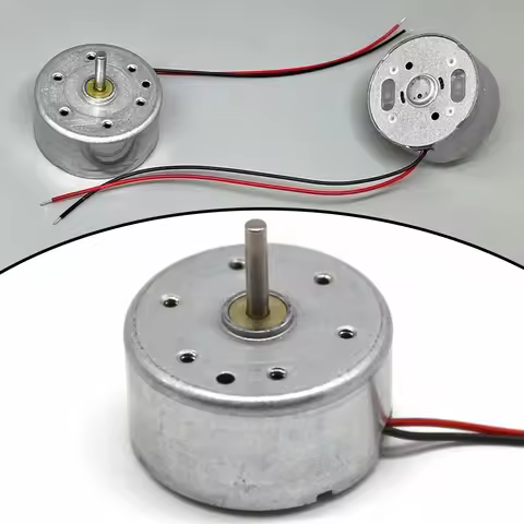 RF-300CA RC-300 DC 3V 5V 6V 10300RPM Mini 24mm Round Electric Motor 2mm Shaft Solar Power Motor For 