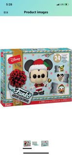 預訂Funko Pop!迪士尼Disney advent calendar 聖誕倒數日曆 -