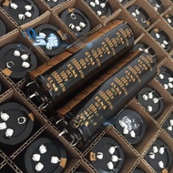 ความจุสูง 2 พินเครื่องขยายเสียงเฉพาะอลูมิเนียม Electrolytic Capacitor 100V15000UF/63 V/80 V/22000UF 