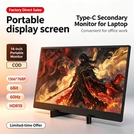 Portable Monitor 14" Type-C Secondary HDR10 60Hz