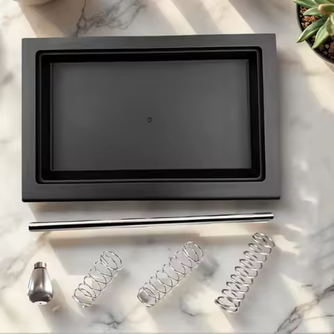 Low Profile Thin Drip Tray with Spring Retrofit Kit Low Waste Water Box Accessories for Gaggia Class