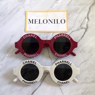 PHARREEL GLASSES FRAME WHITE GLASSES WINE GLASSES UNIQUE GLASSES COOL GLASSES KOREAN FASHION GLASSES