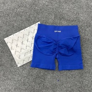 Quần Short Nữ dfyne tác động Quần Short liền mạch scrunch Bum luyện tập tập gym quần short thấp gân