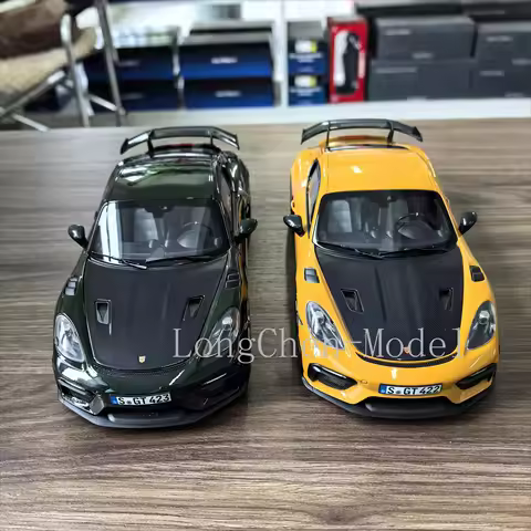 1:18 Scale For NOREV 718 GT4 RS 2023 Metal Diecast Model Car