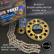 GEAR SET GEAR PACKAGE BYSON FI BYSON CARBURETOR