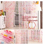 270cm Length Curtain Tirai pintu Langsir Bilik tidur Sliding Door Tingkap 270cm Long Tirai tingkap L