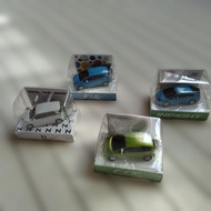 【Direct from Japan】[Not for Sale] Honda LED Keychain Set of 4 Mini Cars【Japan Exclusive】