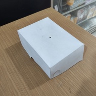 (PER PCS) White Box Bread Cake Food NBK 18 cm x 13 cm x 7 cm (Duplex 310)