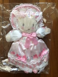 Sanrio Marron cream pink dress tea time 公仔 Marron cream