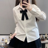 Sweet All-Match Fashion JK Uniform Long-Sleeved Top