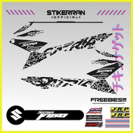 ▼ ➪ ✆ RAIDER 150FI TRANSPARENT DECALS SATRIA 2021