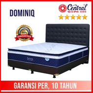 PROMO Kasur spring bed central dominiq pocket  plushtop pillow top