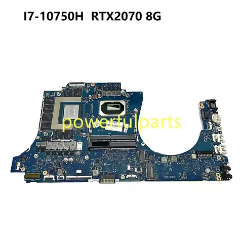 For HP Omen 17-CB Motherboard L97058-601 M01208-601 L97057-601 GPC72 LA-J672P I7-10750H CPU RTX2060 