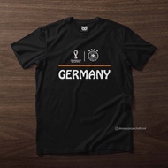 KAOS BAJU JERMAN PIALA DUNIA 2022 QATAR BAHAN DISTRO HIGH QUALITY 100% CUTTON CASUAL KEREN