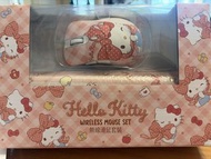 Hello Kitty 無線滑鼠連滑鼠墊套裝