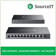 TP-Link ES210GMP Omada 10-Port Gigabit Easy Managed Switch with 8-Port PoE+