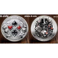 All-in Lucky Commemorative Coins for Games, Anime, Board Games, and Competitions - Board Game Collec