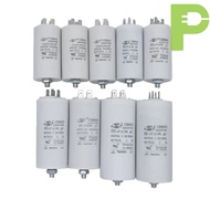 Cbb60 Metal Insert+Screw Capacitor Water Pump Motor Capacitor