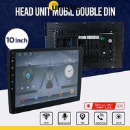 JEEMAO Car Head Unit Double Din Media Player HD WIFI GPS Android 10 Inch - 8163