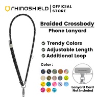 [RhinoShield] Braided Crossbody Phone Strap Adjustable Versatile Phone Lanyard For Mobile Phone Utility/Sling/Neck Strap