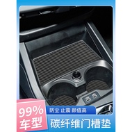Storage Storage Door Slot Mat Suitable for BMW 1 2 3 5 6 7 Series GT Water Cup Anti-slip Mat X1 X3 X