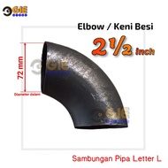 Elbow Keni Elbo Pipe 2'1/ 2 inch 2.5 in Wrought Iron Fence Trellis Ornament Accessories