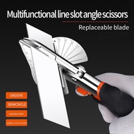 PVC PE PPR Plastic Multi-angle Electric Trunking Scissor 45-135 Degree Wire Duct Cutter