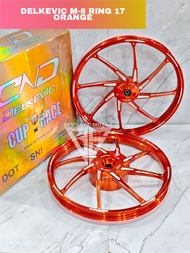VELG DELKEVIC RING 17 M8 VARIO 125 150 MIO SPORTY NMAX NEW NMAX OLD AEROX 155 OLD NEW MODEL AK88 ORI