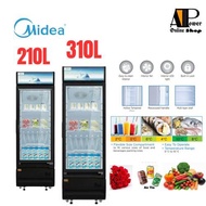 FAST SHIP MIDEA 210L /310L SHOWCASE  MD-RZ434FGG30 / MD-RZ304FGG30
