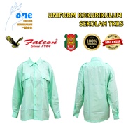 FALCON UNIFORM KOKURIKULUM SEKOLAH TKRS BAJU KEMEJA TUNAS KADET REMAJA SEKOLAH LENGAN PENDEK/PANJANG