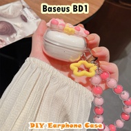 【Direct supply】For Baseus BD1 Case DIY Creative Cartoon Soft Silicone Earphone Case Casing Cover