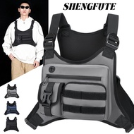 Men Fashionable Multifunctional Tactical Bag, Functional Workwear Vest Chest Bag, Personalized Fashi