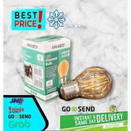 AMASCO 4 Watt LED Filament Bulb / 4 Watt Cafe Filament LED Lamp