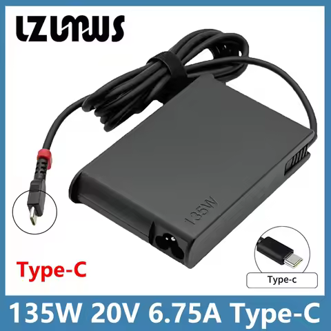 135W USB Type C Charger Compatible with Lenovo ThinkPad Z16 T16 P16 E16 E15 ThinkBook 16 14 15 IdeaP