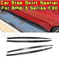 premium-For BMW 3 Series F30 MP Style Car Side Skirt Lip Spoiler Splitter Diffuser Tunning Part Car 