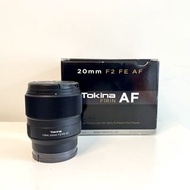 Tokina FIRIN 20mm F2 FE AF Lens for Sony E-Mount