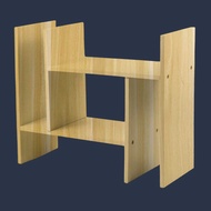 Veneer DIY Table Bookshelf Organizer Wooden 50x17x34.5cm - ZW404 Alanmasbro10