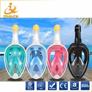 Full Dry Snorkeling Mask 180 Degree Vision