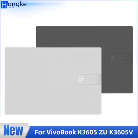 New For ASUS VivoBook k3605z K3605 ZU K3605V 2023 LCD Back Cover Rear Lid + Hinges Non-Touch Version