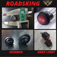 CAR 12V On Off Switch Universal Fog Lamp Sportlight Persona Saga BLM FLX Myvi Viva Axia Bezza Wira