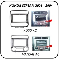 9 inch Android Head Unit Frame for Honda Stream 2001 2004 2006 AUTO AC AC MANUAL/