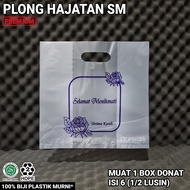 Plastik Box Brownies Motif THANK YOU Isi 50 Kantong Bolu Susu Bening Bingkisan Snack Ulang Tahun