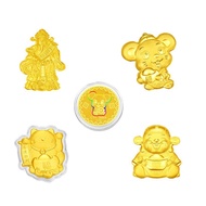 IH0 CHOW TAI FOOK 999.9 Pure Gold Coin - Collectible Coins