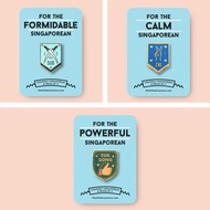 Singapore Gift Souvenir Singlish Brooch (Part 13) – Sud / Tok Gong / Zai